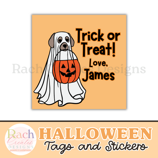 Puppy Halloween Tag