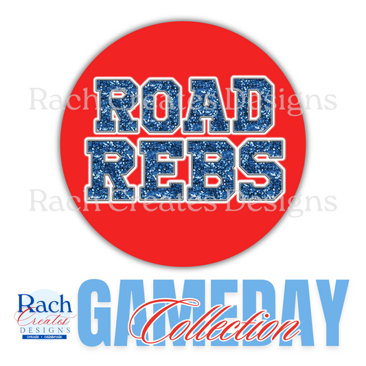 Road Rebs Game Day Button