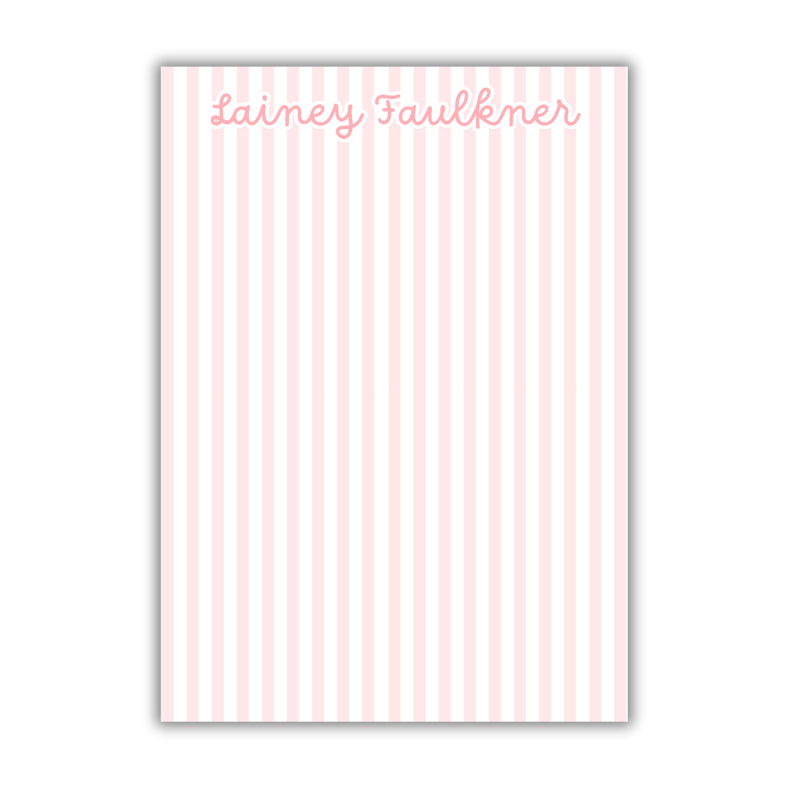 Patterned Teacher Notepads