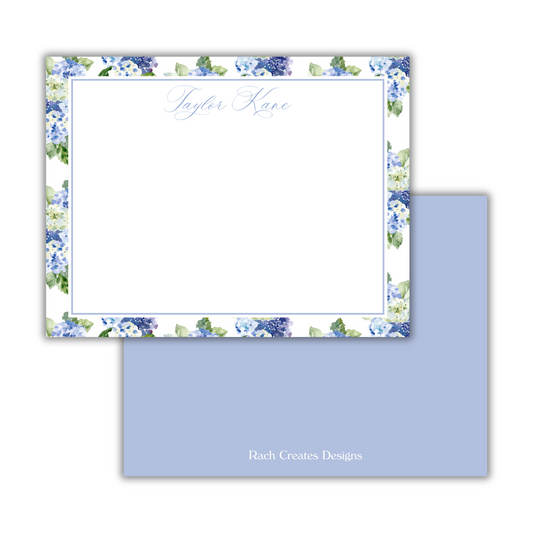 Hydrangea Stationery